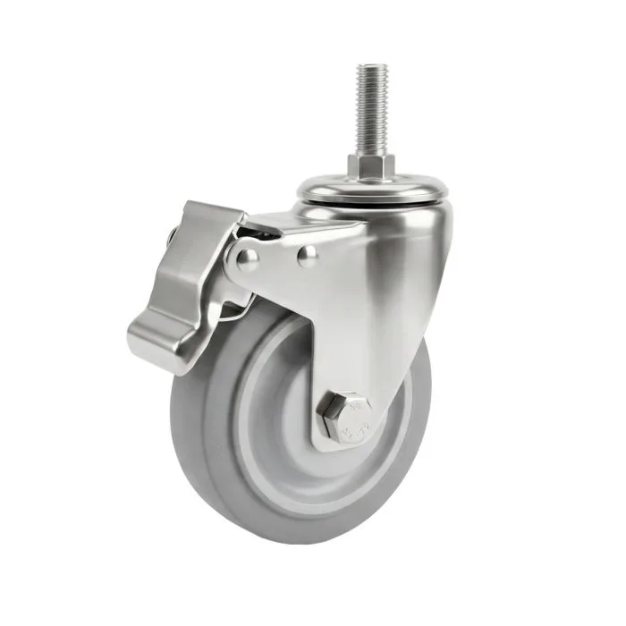 Swivel Castors with Brake - Set