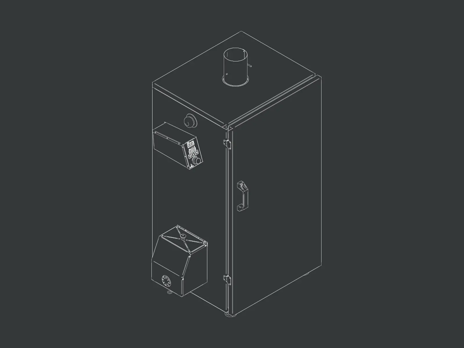 Smokehouse dimensions
